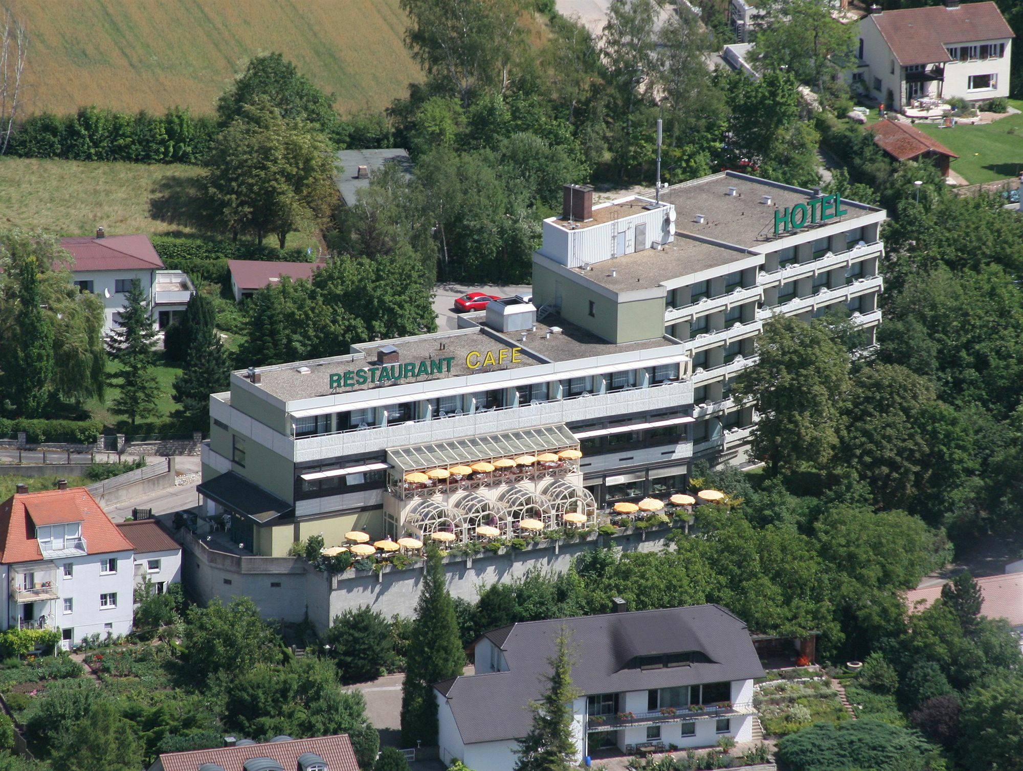 Hotel Am Drechselsgarten Ансбах Екстер'єр фото
